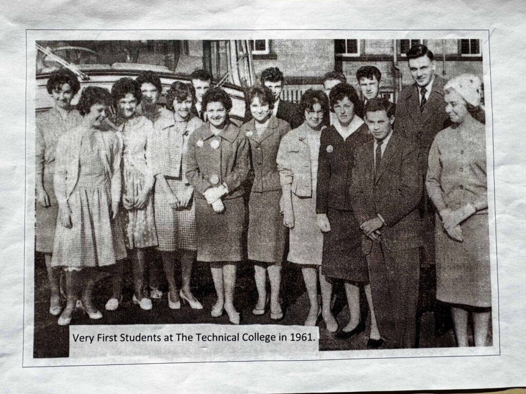 The first students in 1961