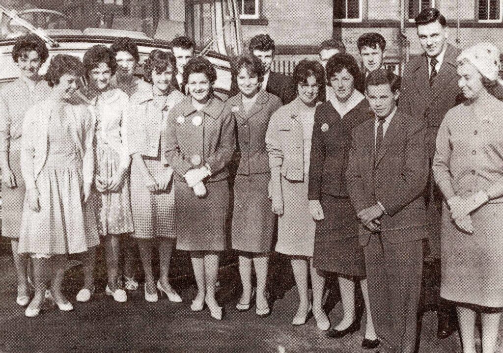 Students at George Street Campus in 1961