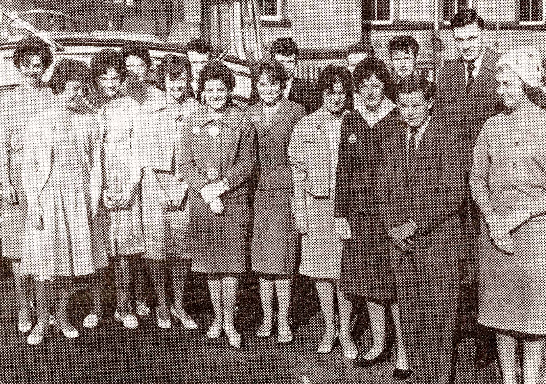 Students at George Street Campus in 1961