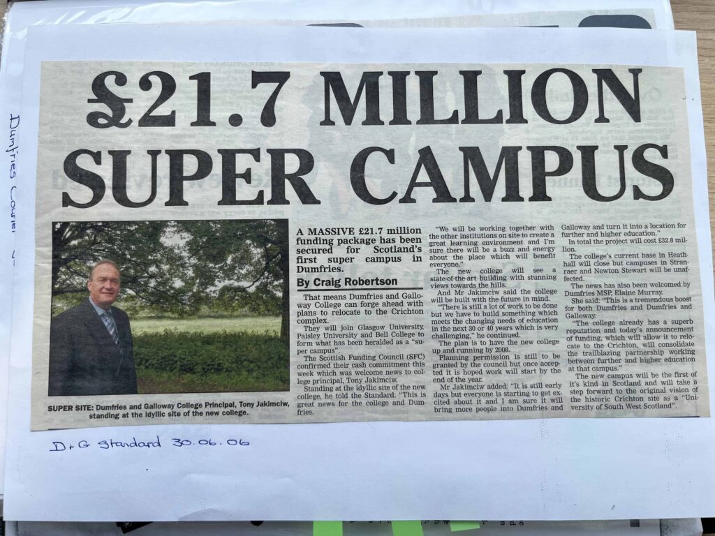 2006 - funding secured