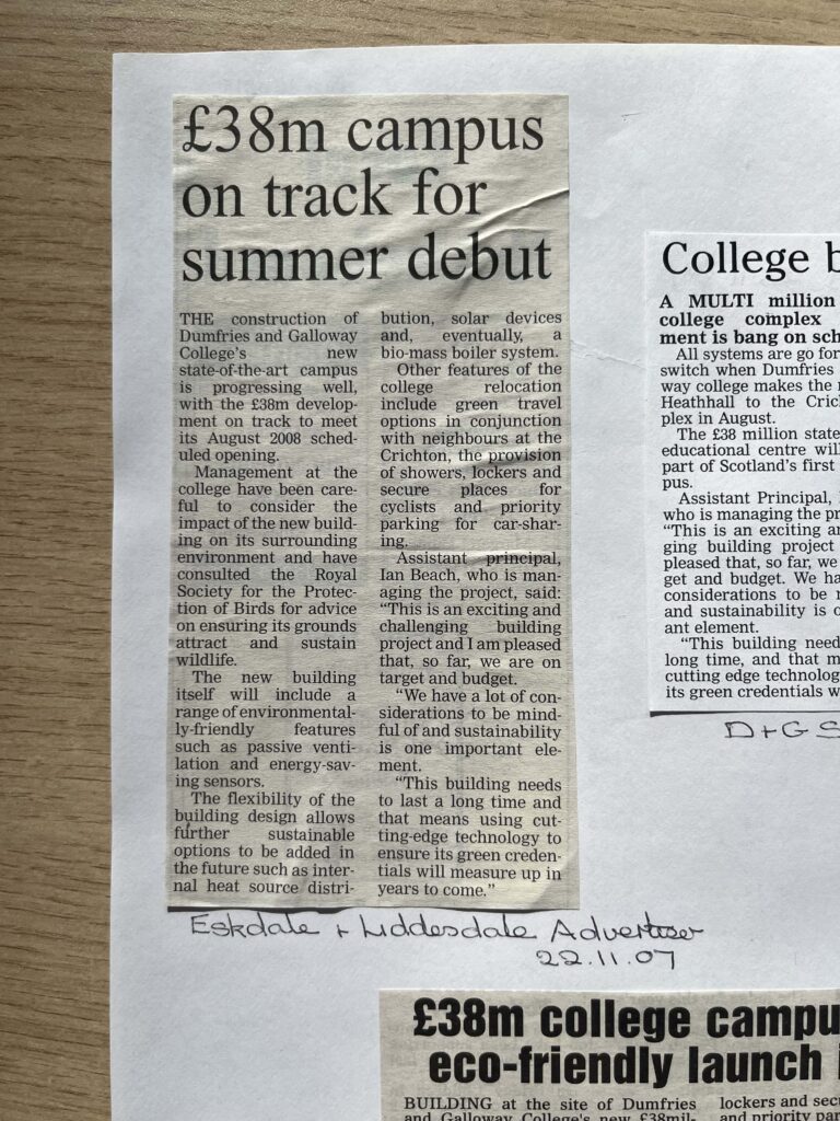 2007 - college on track a