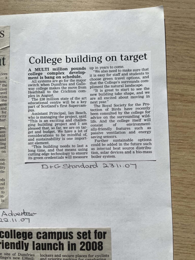 2007 - college on track b