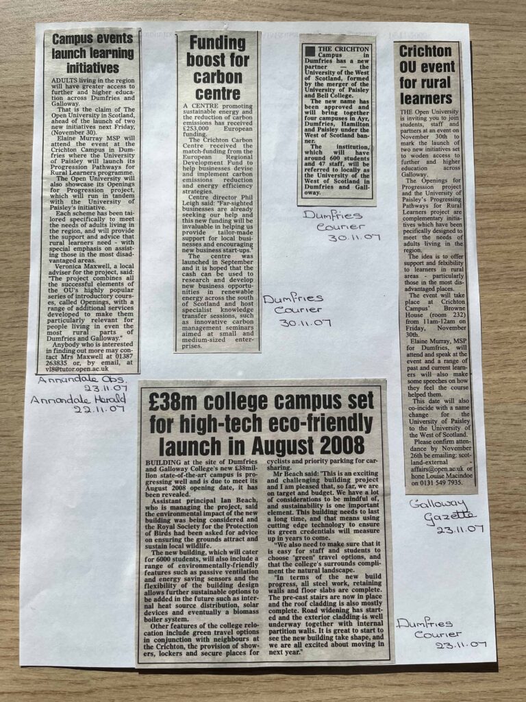 2007 - college on track d
