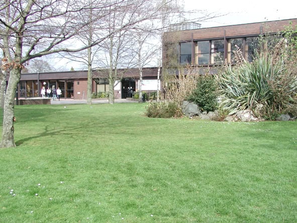 Heathhall Campus Building Entrance