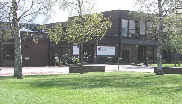 Heathhall Campus Building Entrance
