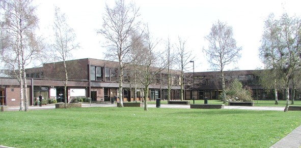 Heathhall Campus Building Entrance