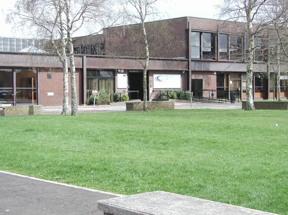 Heathhall Campus Building Entrance
