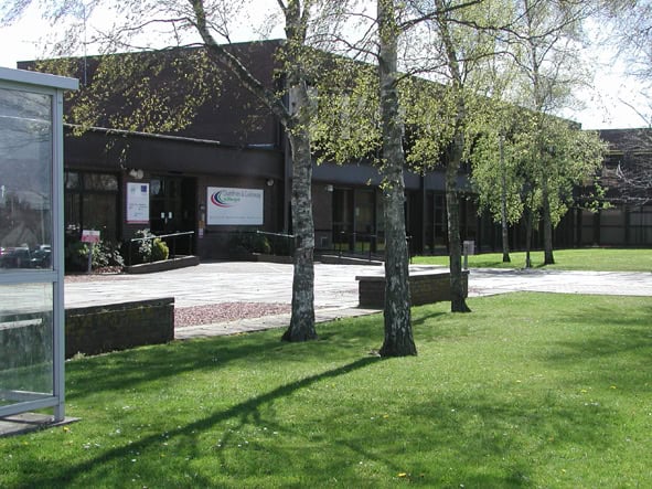 Heathhall Campus Building Entrance