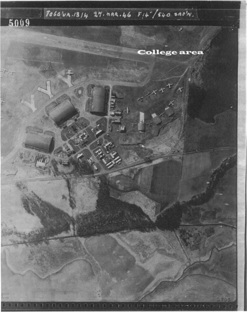 Aerial view of Heathhall location - believed to be 1946