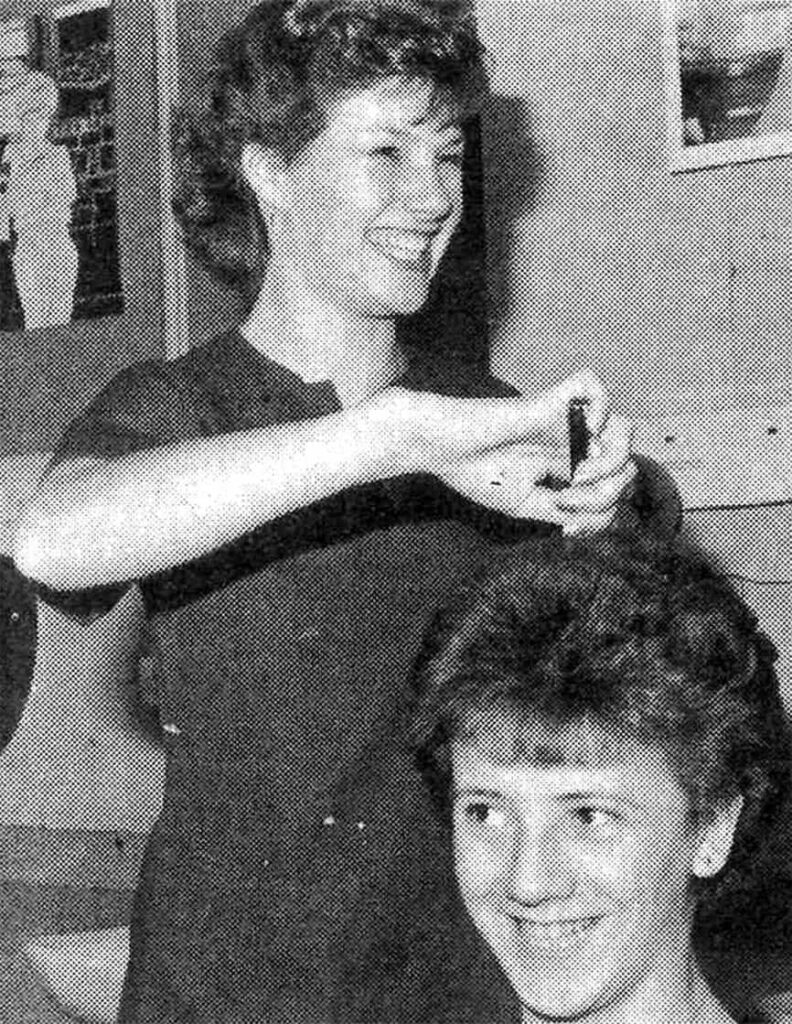 Hairdressing Students - 1989