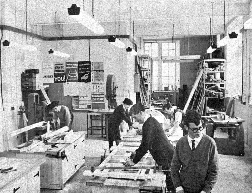 Joinery Students - 1964