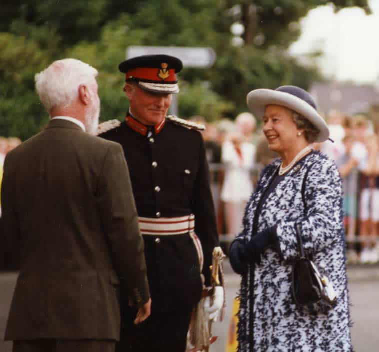 The Queen visits the John Niven Centre