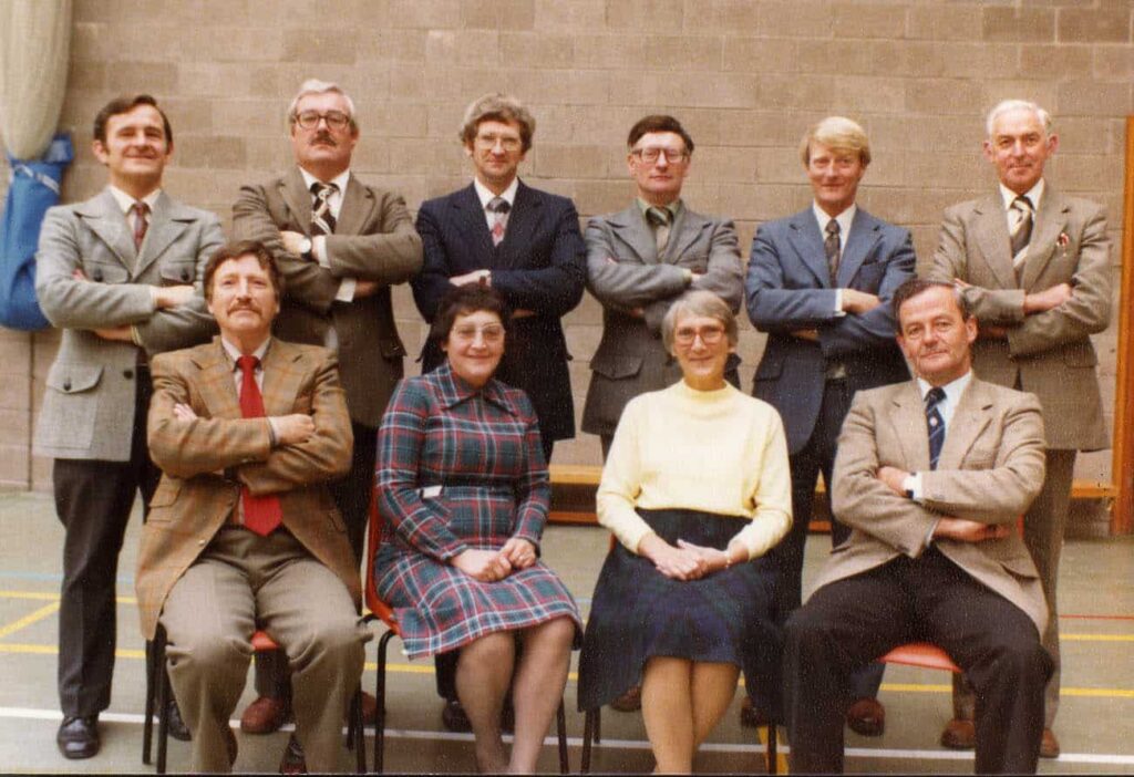 Senior Lecturing Staff at Official Heathhall Opening