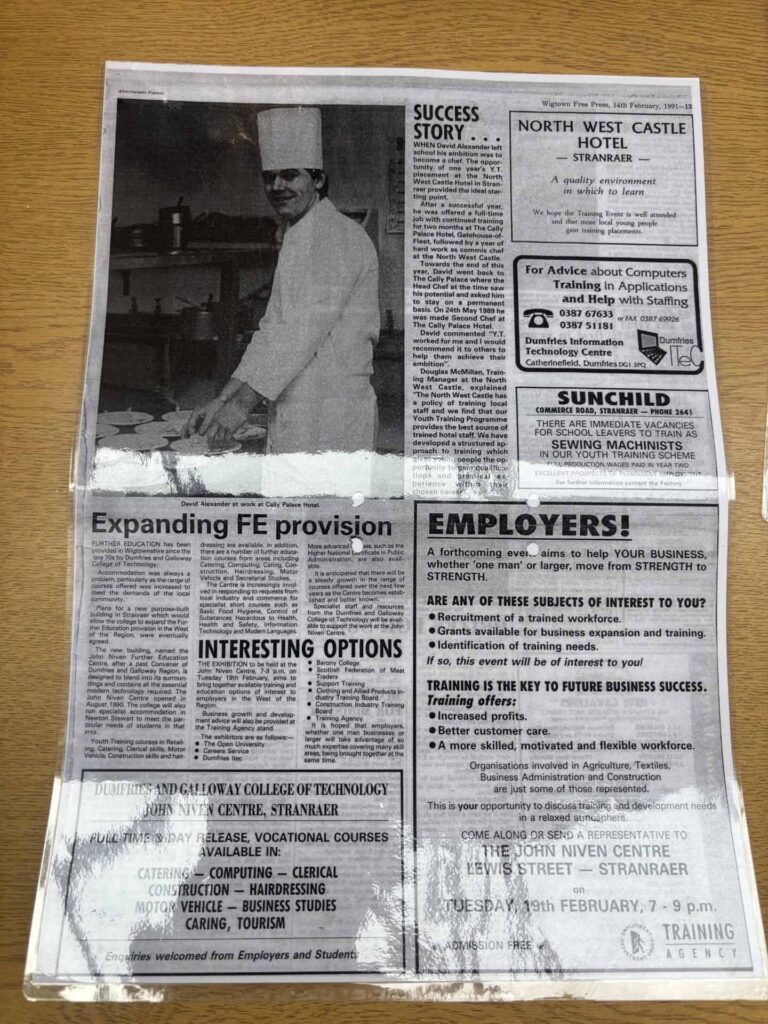 News article about expanding Further Education